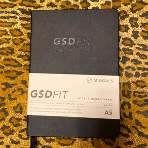 GSD 90 day fitness journal